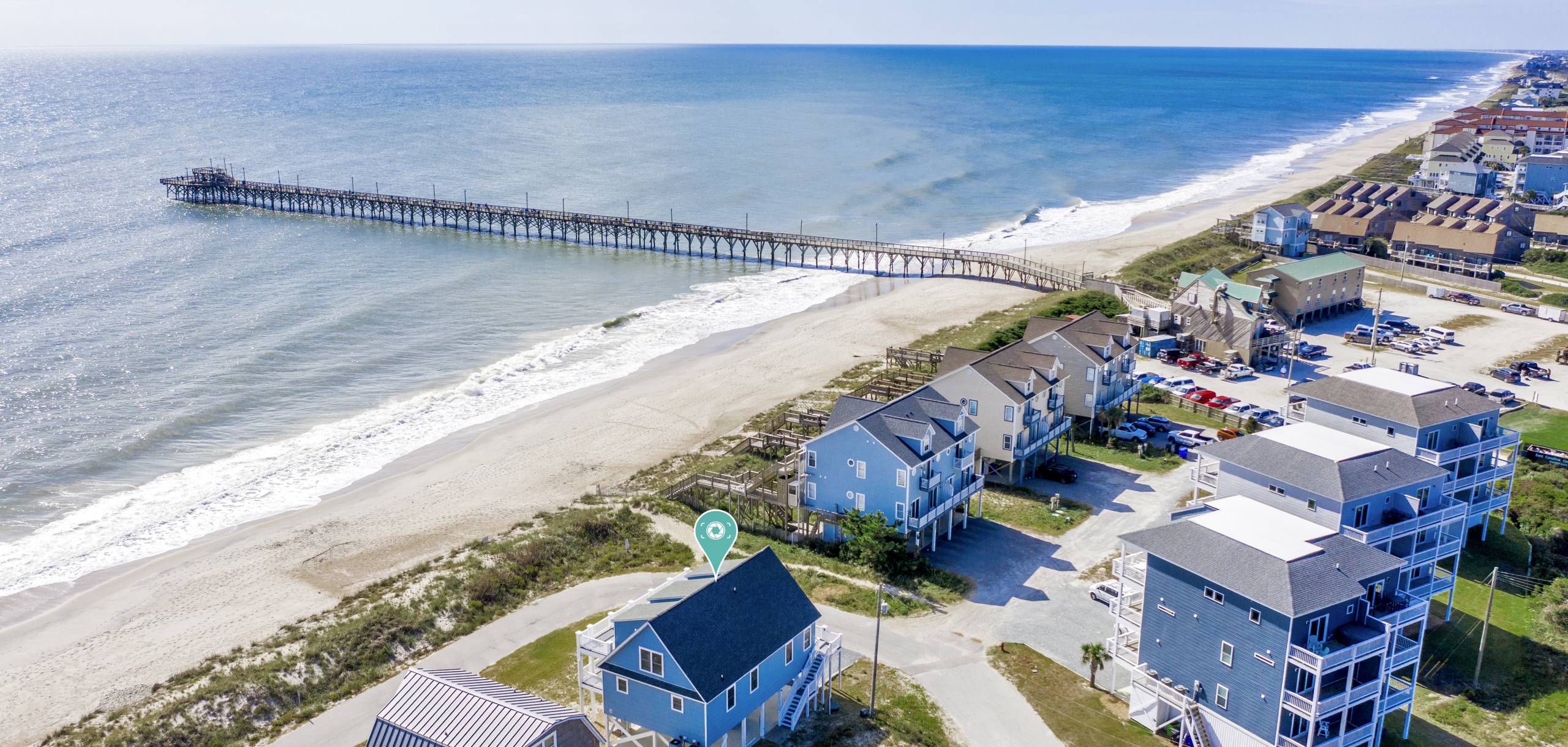 "Topsail Time" New Oceanfront Vacation Rental Vacation Rentals in North Topsail Beach, NC